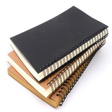 히히힛 스케치 아트노트 50매 한자필사노트, 브라운+브라운