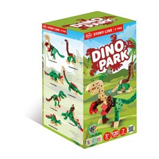 智高2公分積木系列 工程世界/恐龍世界/極速先鋒車 (新版積木，現貨快出), 1個, 智高-恐龍世界 #7424 新版, Multicolor