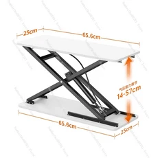 Monitor Lifting Bracket Adjustable Height Office Computer Desk Notebook, 01 CHINA, 01 A