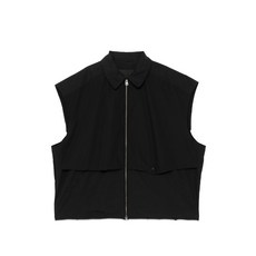 크로키 로고 민소매 재킷