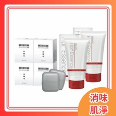 淳 Atsushi 黑職柿軽肌皂 80g*4 溫感孔雀石洗卸合一精萃 150g*2, 1個