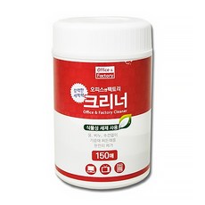 크리너 원형 150매 (오피스앤팩토리), 1개