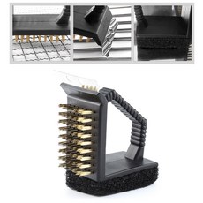 바베큐 세척 수세미 우드스토브 불멍 석쇠 차박 텐트, 없음, 1개