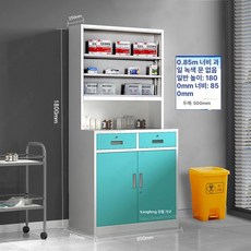 철제 사물함 옷장형 락커 사무용 캐비넷 개인 보관함, 1.2mm, 85cm 프룻그린 도어 없음