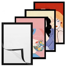 A3 엘리베이터 부착식 상장 액자 자석 게시판, A3 부착식 상장 액자 자석 게시판