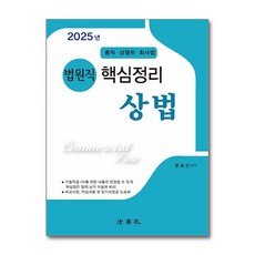 2025 법원직 핵심정리 상법 (마스크제공), 문승진, 법학사