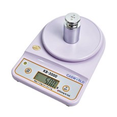 경인산업 전자저울 KB-3000, 화이트