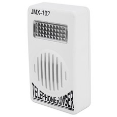 RJ11 어댑터 더 큰 전화 링 플래시 증폭기 유선 전화 용 벨소리, 하얀색