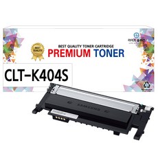 삼성 CLT-K404S 토너 SL C483FW C433W SLC430 C483W C433W토너, 1개, 검정