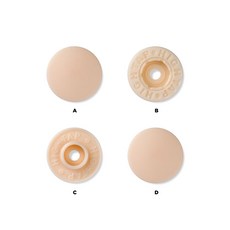 국산 티단추 하이탭 13mm 40세트, 1개, T 160-라이트샴페인핑크