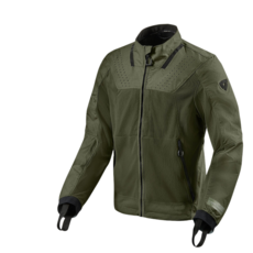 REV'IT! 摩托車透氣網布夾克，輕量舒適，時尚有型，騎士首選, 綠