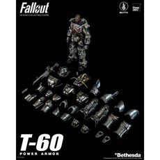 Threezero《異塵餘生 Fallout》1/6比例 T-60 動力裝甲 Power Armor 可動, 1個
