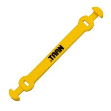 正品TAAN泰昂新品卡扣避震條網球拍用炫彩雙扣減震器T033一個包郵, T033-黃, 1個