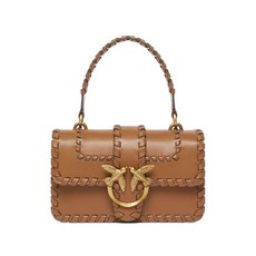 핀코 브레이디드 레더 크로스 백