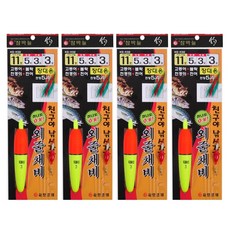 하나로 오케이 바다낚시용 만능 외줄채비 4개