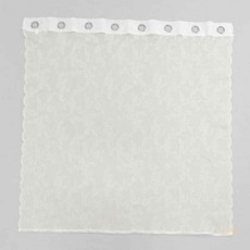 콩콩 화이트 레이스 커튼 145cmx150cm 아일릿 거실