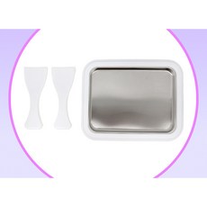 과일 요거트 얼려 말아 먹는 스텐 아이스크림 냉각판 화이트