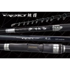 上興 PROTAKO 鯛鑽 (TRICKY) 磯筏竿 - 高靈敏度碳纖維磯釣竿，防滑握把設計，適用台灣海域，提升釣獲率, H 31/36