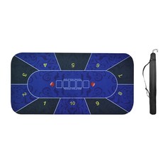 텍사스 홀덤 매트 포커 카드 게임 고무매트, 1개