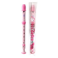 엔젤악기 소프라노 컬러 리코더 S305(G) 저먼식 독일식 핑크/블루 Soprano Recorder 1개, 핑크(305 G저먼식)