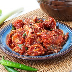 전북군산 서해안 밥도둑 양념게장 중량선택, 1개, 200g