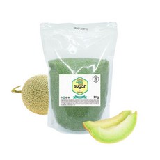 솜사탕 설탕 재료 메론 1Kg, 1개