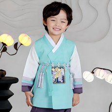 HARANG HANBOK 男童多溫朗韓服套裝