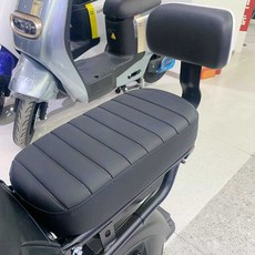 ZCBV바이크 보조의자 뒷자리 안장 시트 오토바이 전기자전거 스쿠터 뒷좌석 좌석, 1개, 16x32x7cm+등받이