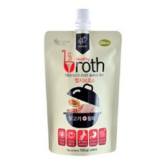 헬시브로스 프리미엄 홈메이드 육수 반려동물 보양식, 닭고기&황태, 180ml, 5개