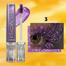 RQVQ 爆款睫毛膏 珠光閃片 彩色碎鑽 閃耀亮睫毛膏, 1個, 銷售，購買等同默認公司免責聲明）