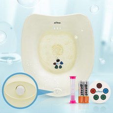 닥터프리 가정용 좌욕기 버블 쑥 치질 임산부 대야 프리미엄, J402_닥터프리 버블 좌욕기+약쑥, 1개