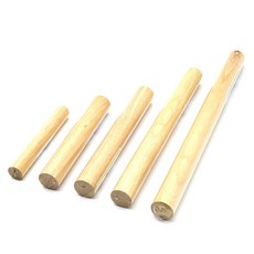 나무 목밀대 원목 밀가루 반죽 홍두께 만두피롤러, 우드/대나무, 1개