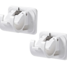 커튼 봉홀더 접착식 무타공 벽걸이 압축봉 봉지지 지지대 고정 다용도