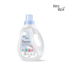 BZU BZU 嬰幼兒洗衣精 洗淨柔順2合1 1000ml, 1個, 瓶裝1000ml
