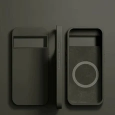 구글 Pixel 8 7 6 Pro for Magsafe 휴대휴대폰 케이스 무선 충전 범퍼 덮개 부품 원장 액체 실리콘 자성, 05 For Pixel 6, 03 Clay