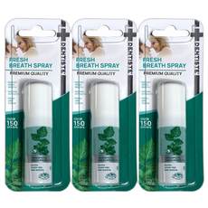 덴티스테 후레쉬 브레스 스프레이, 3개입, 15ml