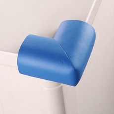 寶寶防撞角墊 L型加厚防撞角 桌角防護 嬰幼兒保護角, 天藍【10個裝】, 1個