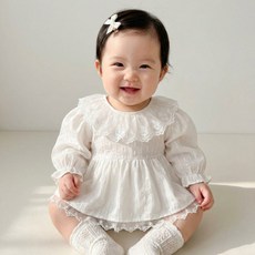 로이앤한나 스와니 3개월 6개월 9개월 돌 여아 여자아기 백일 돌 아기 긴팔 드레스 원피스 슈트