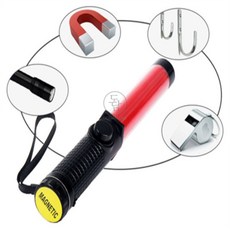 제이에스몰 LED 후레시 휘슬 봉 교통신호봉, 휘슬후레쉬 경광봉, 1