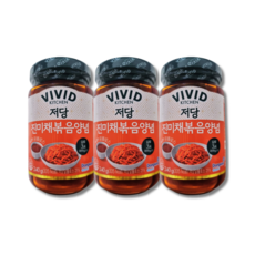 비비드키친 저당 진미채볶음 양념, 240g, 3개