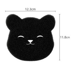 小熊洗衣球沾毛器 吸附粘毛器 寵物除毛器 不傷衣物 丹丹悅生活, 1個