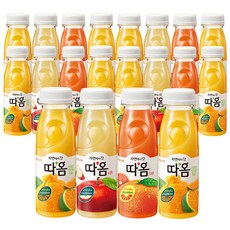 빙그레 따옴 주스 235ml 사과5+자몽5+천혜향10 (총 20개), 1세트