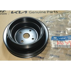 현대모비스 현대자동차 스타렉스 07년 이전 리베로 D4BH 엔진 워터펌프 풀리 25221-42911 모비스 순정 신품 2522142911