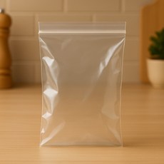 주방 일회용품 지퍼백 두꺼운 비닐봉투, 1세트, 100개입