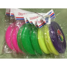 鐵人 9吋實心飛盤/一般飛盤，戶外休閒運動玩具，耐用材質，中心無洞/有洞設計, 1個, 實心飛盤(中心無洞) 顏色隨機