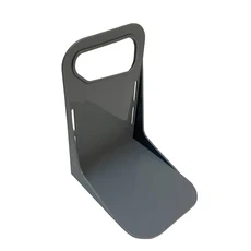 차량용 트렁크 스토리지 고정 랙 정리함 거치대 다기능 자동 수납 깔끔한 플라스틱 배플 솔리드 백, 1) 1 Small Gray