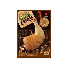 마니커 참나무 훈제닭다리 170g 국내산 닭다리 1개