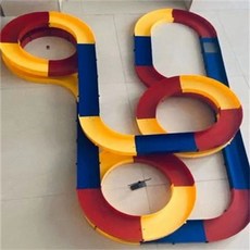 미니카 경주장 키덜트 모노레일 인터체인지 트랙 선물 다양한 사이즈 경주 대회 360도 회전, 2x1.45m