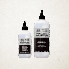 신한 글로스 메디움 250ml 아크릴 보조제 광택제 미술 용품 1개입