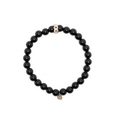 시드니에반 다이아몬드 앤 오닉스 브레이슬릿